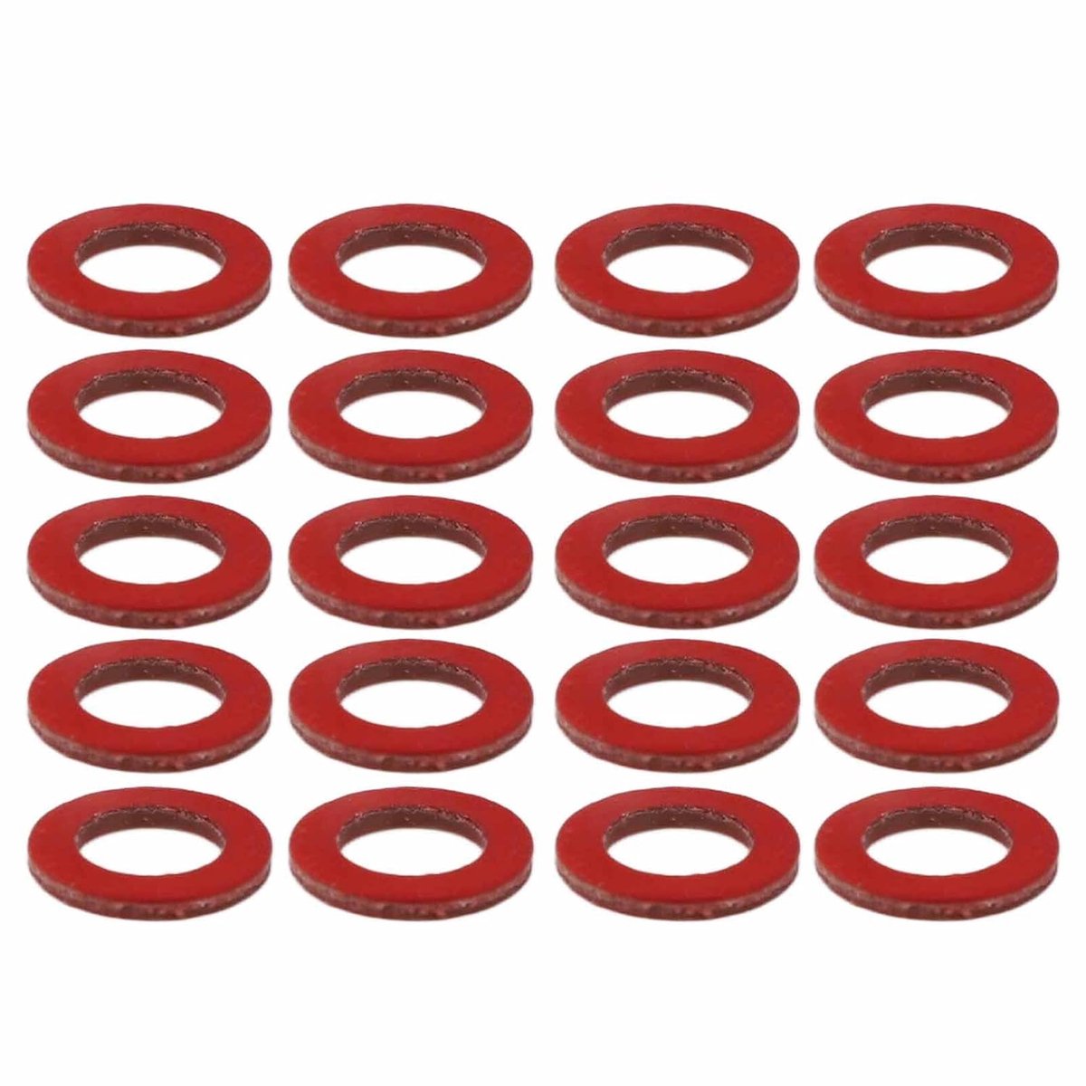 Sluitring, Afdichting Onderunit Buitenboordmotor, 20 Stuks Olieaftapplugpakking Uitstekende Afdichting Hoge Drukbestendigheid 90430-08020-00 Voor Hekaandrijving 5,0l