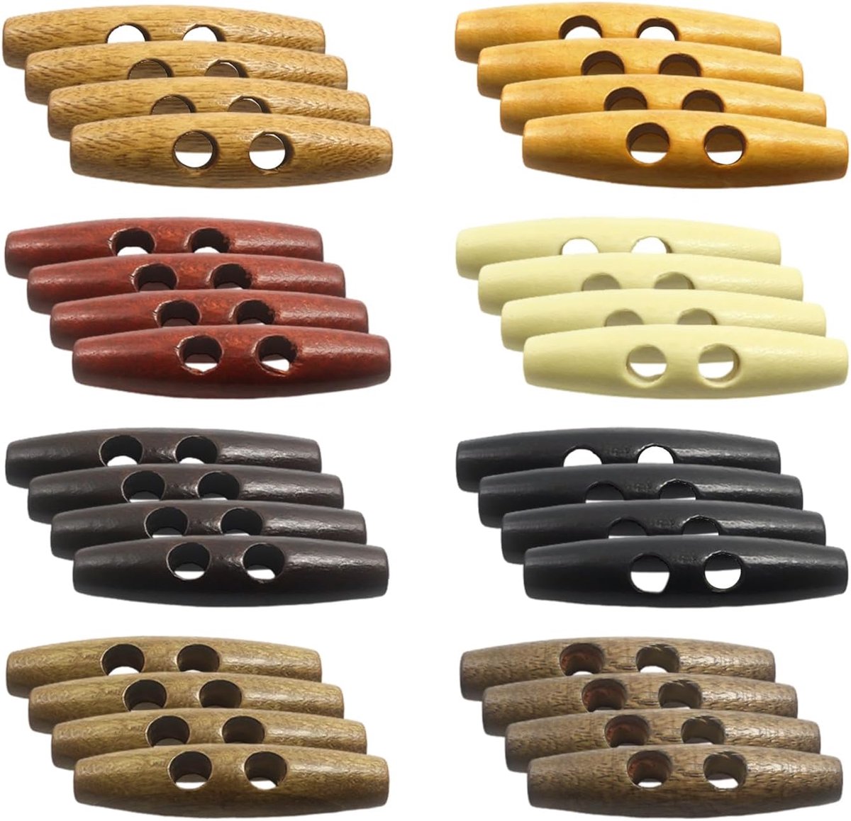 Knopen, vestknopen, mantelknopen, vervangende knopen voor kleding, naai-accessoires, doe-het-zelf