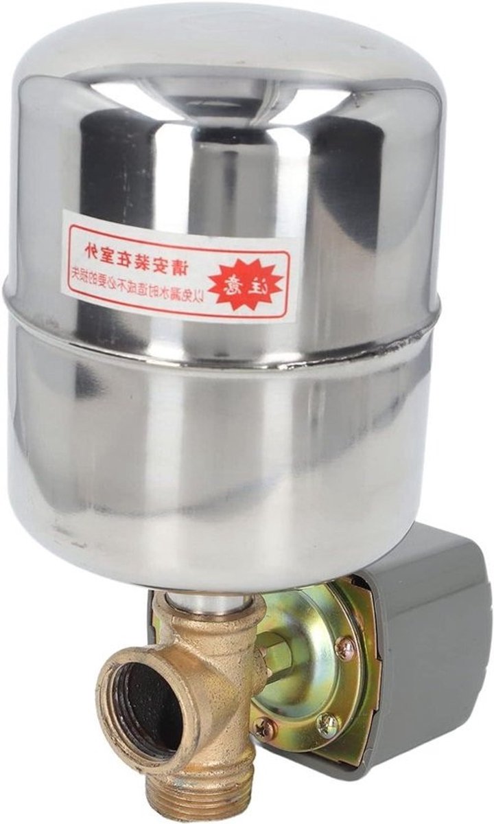 Set terugslagkleppen voor drukpomp - Bediening van waterpomp - Automatische watertoevoer - Duurzame ABS-constructie - 1 set - Zwart