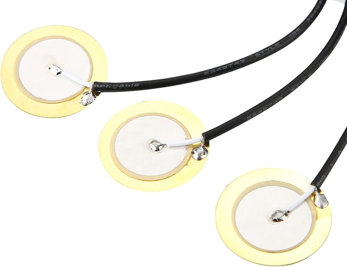 Guitar Pickup Piezo Transducer - Voorgeïnstalleerde Versterker - Zelfklevend Ontwerp - Eenvoudige Installatie - ShopVlot
