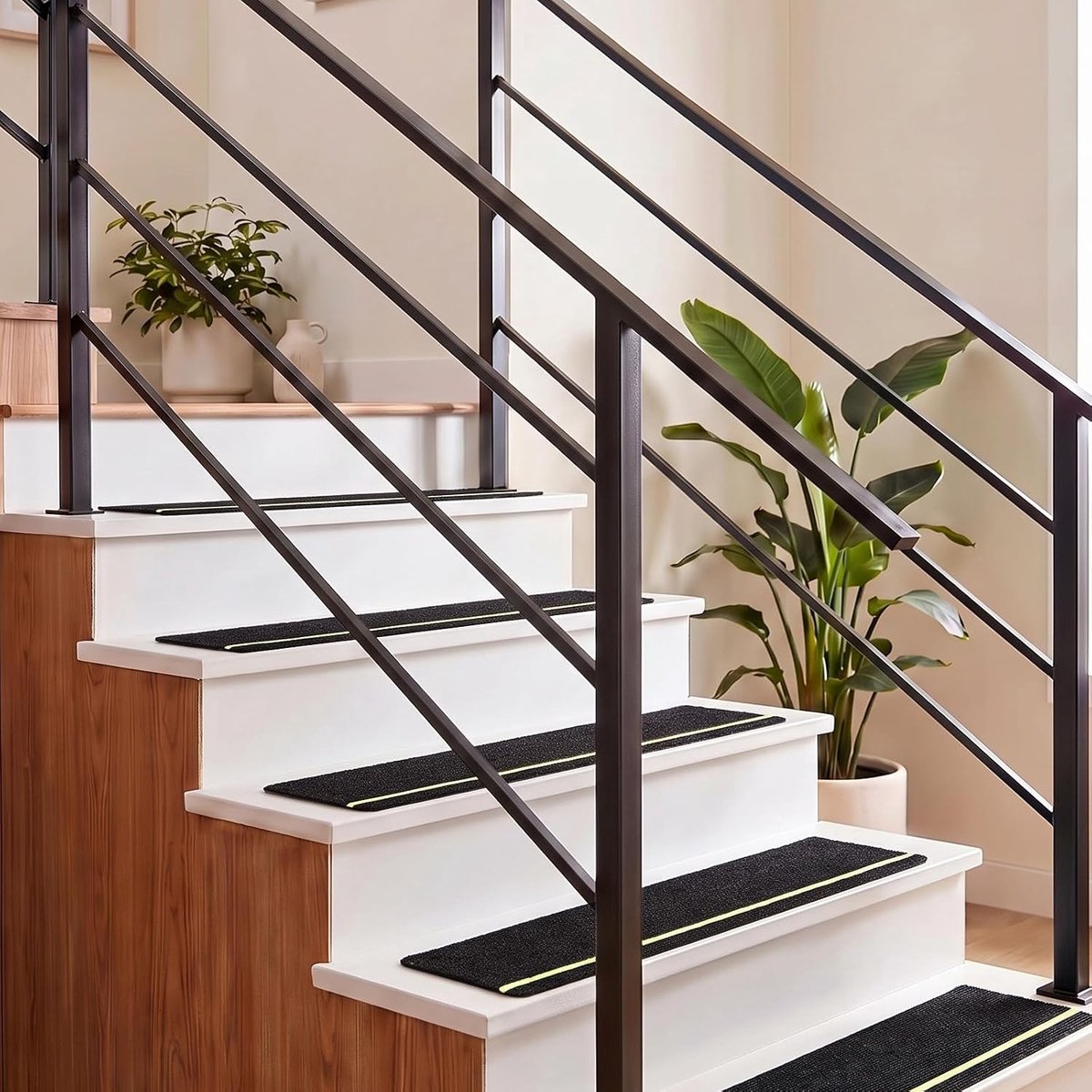 Trapmatten 15 stuks - 76 cm x 20 cm - zelfklevend - waterdicht, lichtgevend voor veiligheid - ShopVlot
