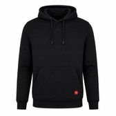 Wahrm Verwarmde Hoodie Dames en Heren – Oplaadbaar met 10.000 mAh Powerbank – 3 Warmtestanden – Katoen – Wasbaar – Zwart – Maat S