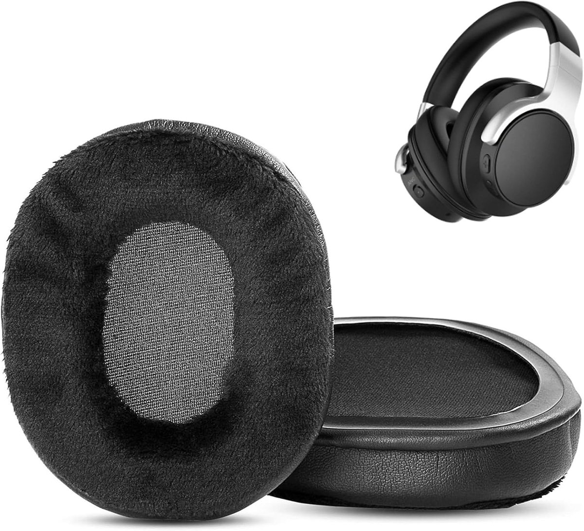 Ear Pads Cushion Compatible with Mixcder E7 Headphones Replacement of Ear Pads with Warm Softer Fabric and High - ShopVlot