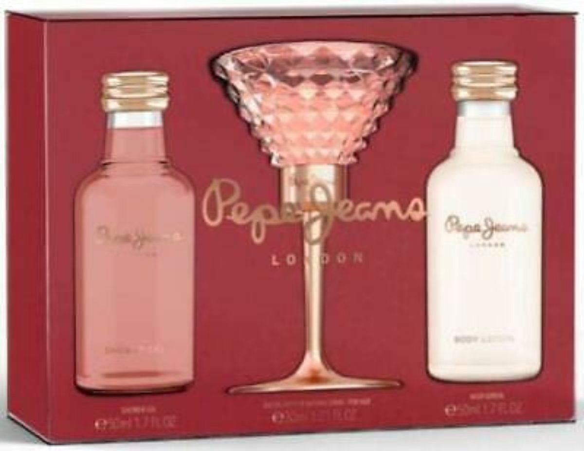Pepe Jeans voor haar - Gift set - Eau de parfum 30 ml - Capaciteit bodylotion 50 ml - Douchegel 50 ml