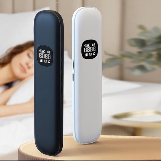 KZQ Slaap Luidspreker - Onder Kussen - Bluetooth - Botgeleiding - Witte Ruis & Timer - Slaaphulpmiddel - Voor Volwassenen & Kinderen - Grijs — afbeelding 3