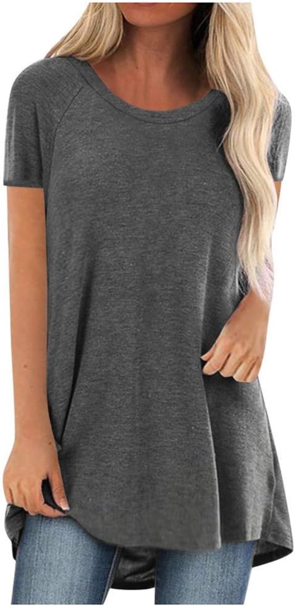 Oversized T-shirt met korte mouwen