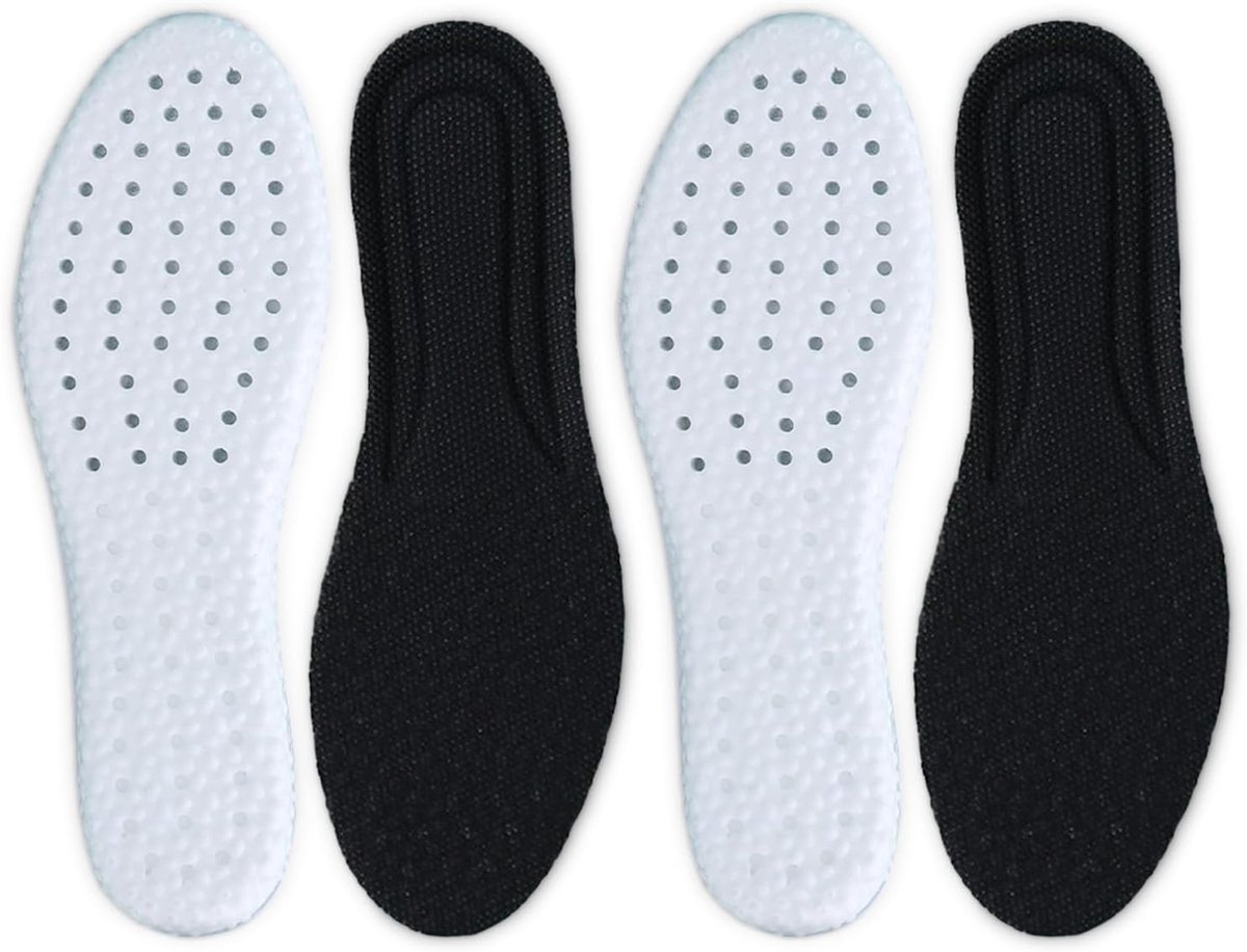 Comfortabele sportinlegzolen voor dagelijks gebruik en werk, dempend en ademend, ideaal voor wandelen, hardlopen, fitness (UK 9,5-11)