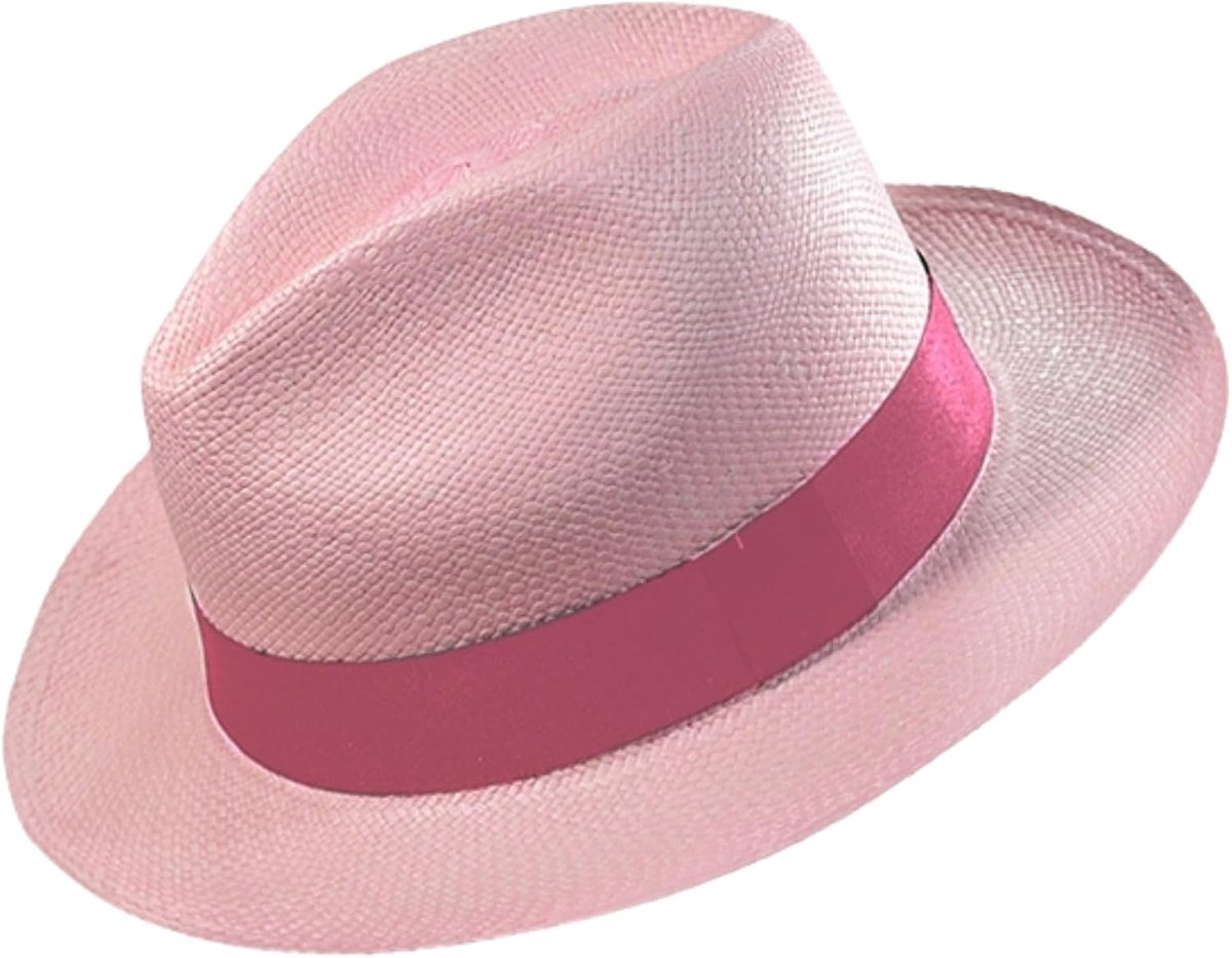 Originele Panamahoed voor Heren en Dames Fedora Stro Zomer Strand Zonnehoed Bescherming UV UPF50+