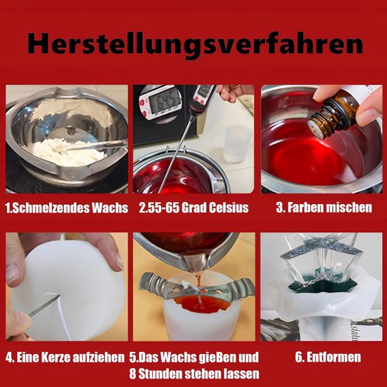 3 stuks 3D siliconen vormen Kerstmis, siliconen vorm kerstkaarsenset, siliconen vorm 3D sneeuwpop, hert, bel, kerstkaarsenbekers vormen voor het maken van kandelaars — afbeelding 5