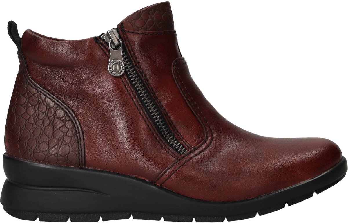 Rieker Boots - Dames - Rood - Maat:39