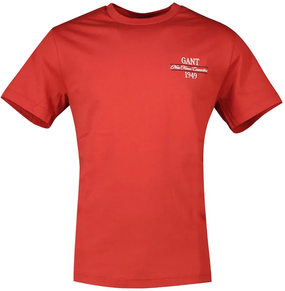 Gant 2003459 T-shirt Met Korte Mouwen Rood 3XL Man