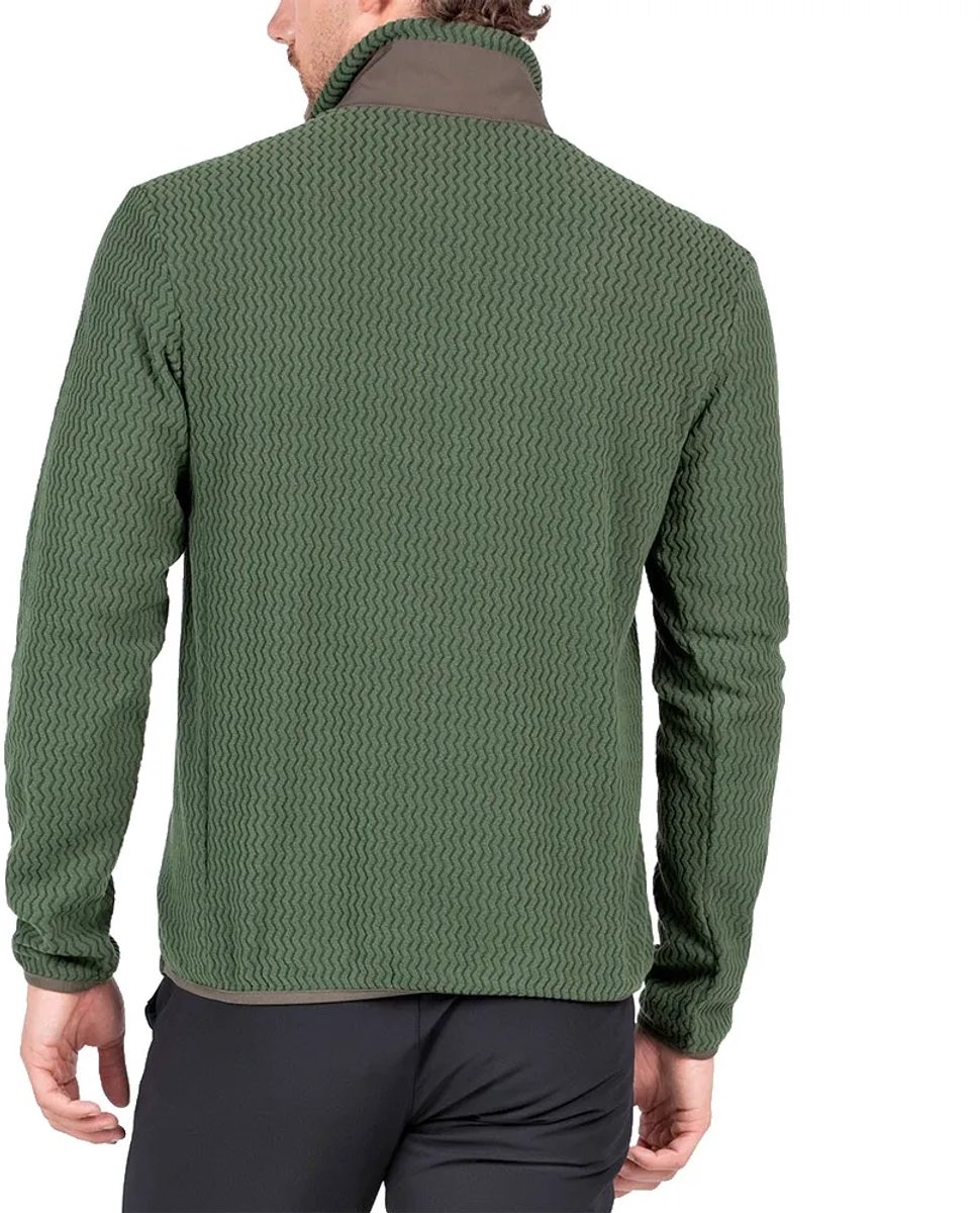 +8000 Balerion Fleece Met Halve Rits Groen S Man