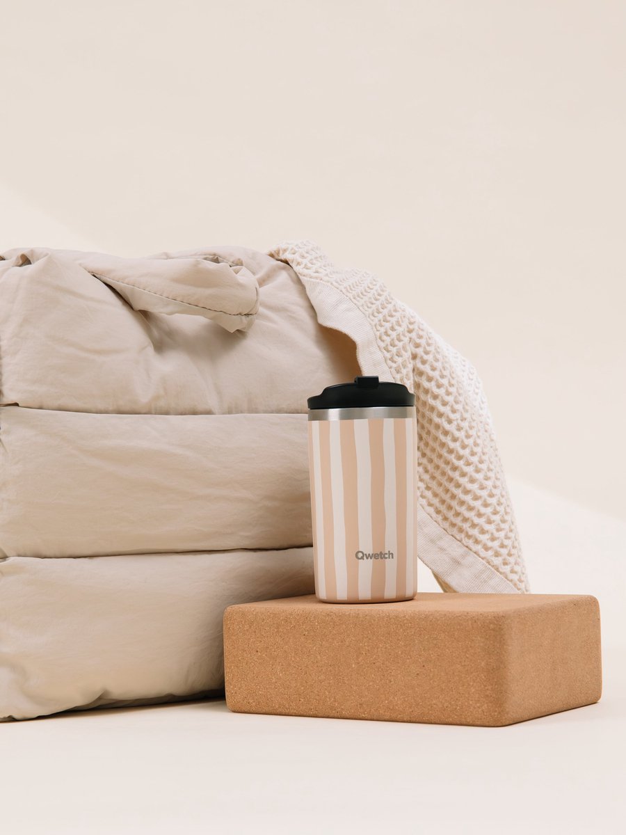 Qwetch Travel mug Geïsoleerd - Allure Matt Linnen