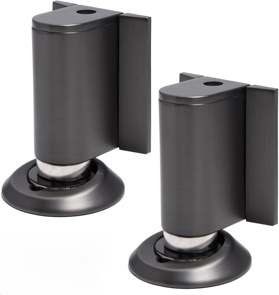 Zelfklevende Magnetische Deurstopper zonder Boren voor Thuis, Kantoor en Badkamer - Set van 2, Ideaal voor Veiligheid en Gemak