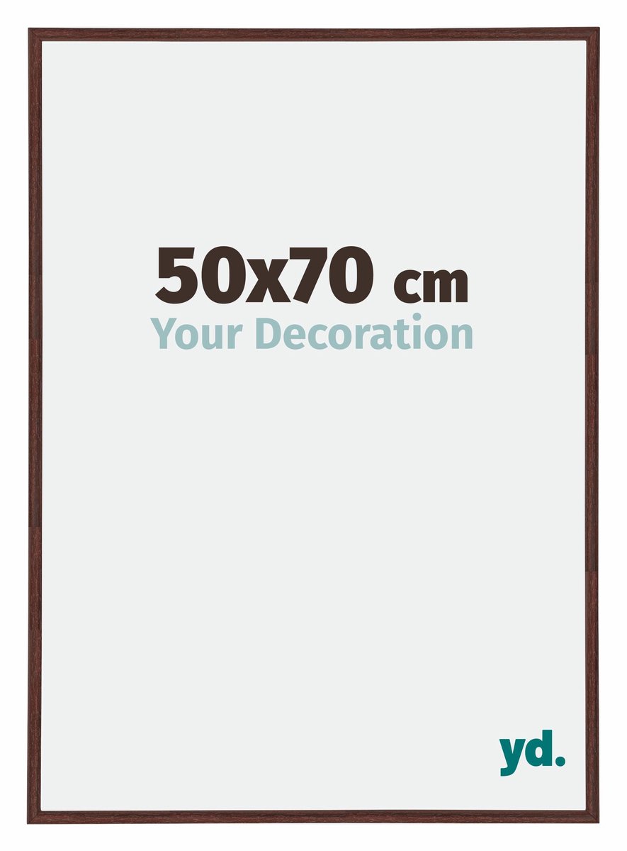 yd. Your Decoration - Fotolijst 50x70 cm - Kunststof - Bruin - Annecy