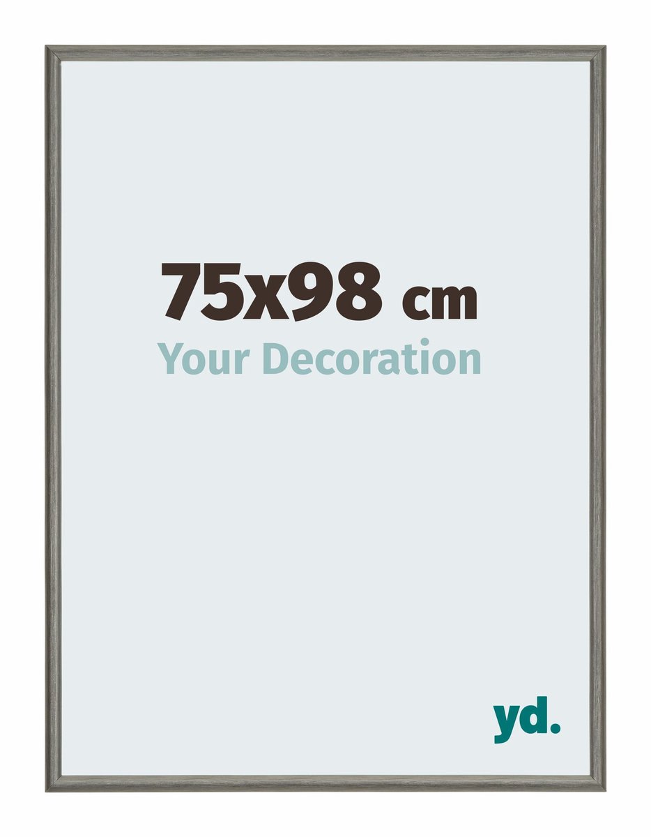 yd. Your Decoration - Fotolijst 75x98 cm - Aluminium - Mercury Structuur - New York