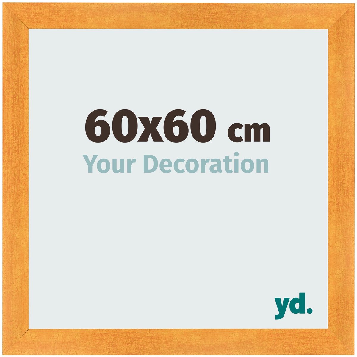 yd. Your Decoration - Fotolijst 60x60 cm - MDF - Oranje - Pisa