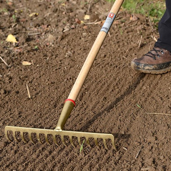Ideal professionele tuinhark met adapter lange steel 160 cm van Ideal. — afbeelding 4