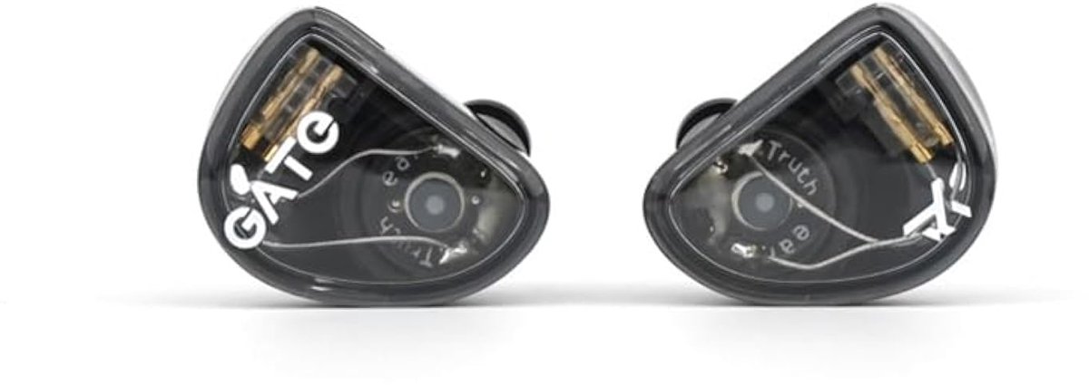 TRUTHEAR GATE Dynamic Driver In-ear Hoofdtelefoon 3.5mm verwisselbare hoofdtelefoonkabel Hoofdtelefoon (zwart, met - ShopVlot