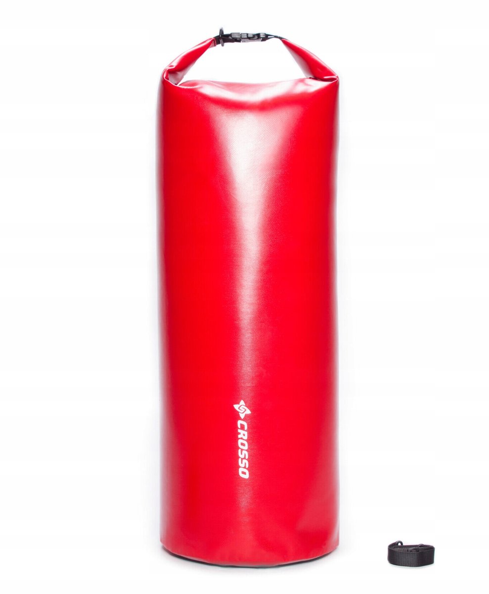 Crosso Dry Bag Rood - waterdichte Transportzak 50L
