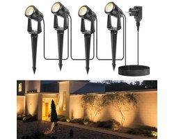 Merkloos Zolvano® Tuinspots voor Buiten - Tuinverlichting-Zwart