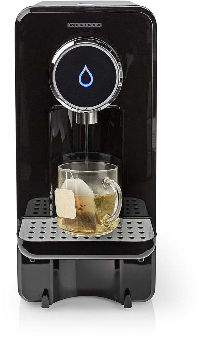 Melissa Heetwaterdispenser - 2,5 L - Instant Waterkoker - Bediening met één knop - Compact - 16130901 - Zwart