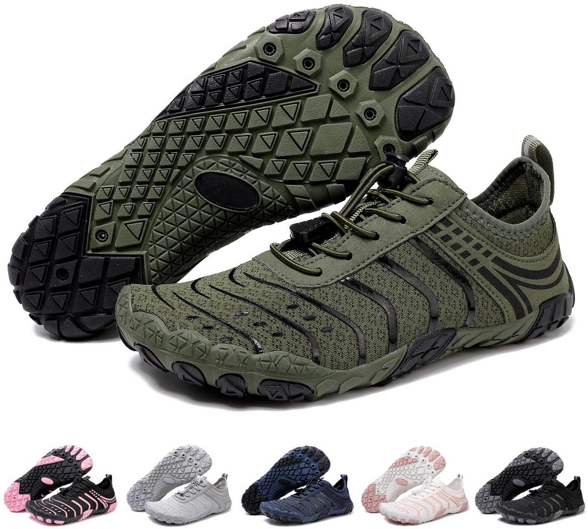 Waterschoenen Dames Snel Drogen Blotevoetenschoenen Surfschoenen Sneldrogend Aquaschoenen Antislip Strandschoenen - ShopVlot