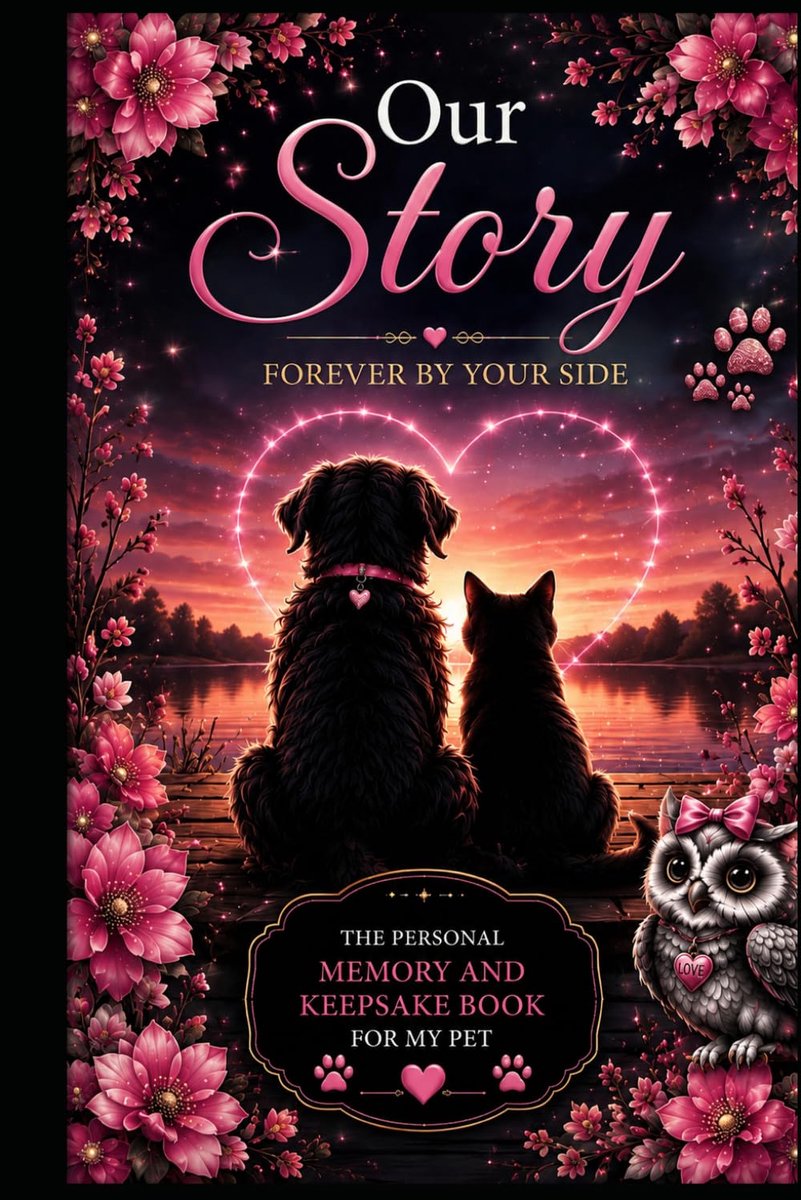 Our Story – Forever by Your Side: The Personal Keepsake Book for My Pet – With Space for Photos, Memories, and Health - ShopVlot