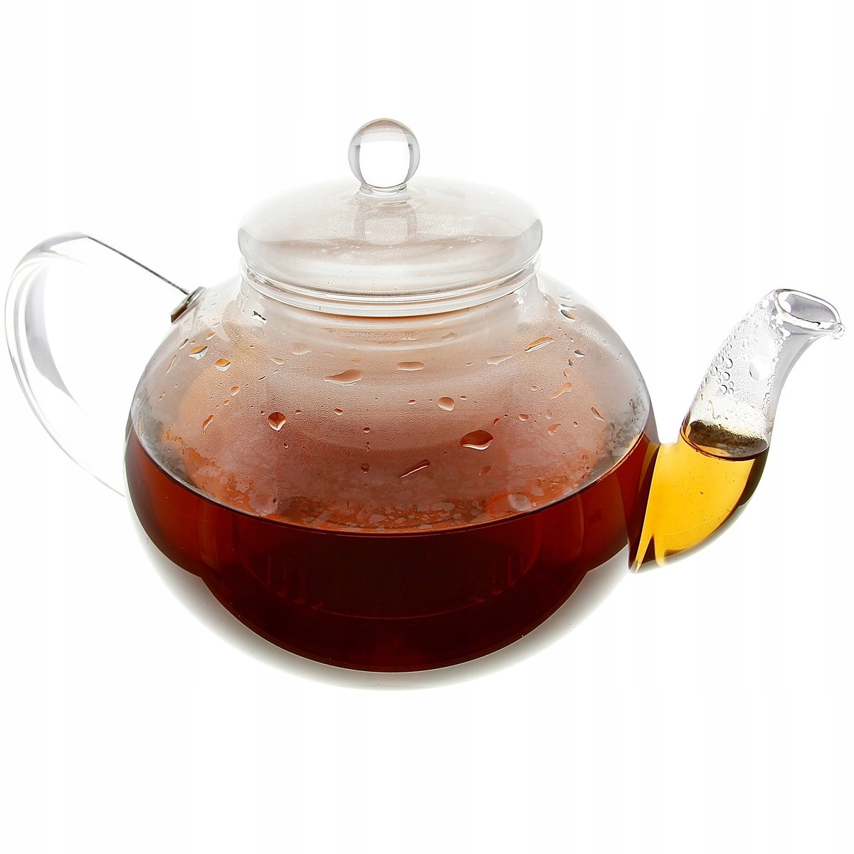 Glazen Theepot met Zetgroep 1L - Thee, Koffie, Water