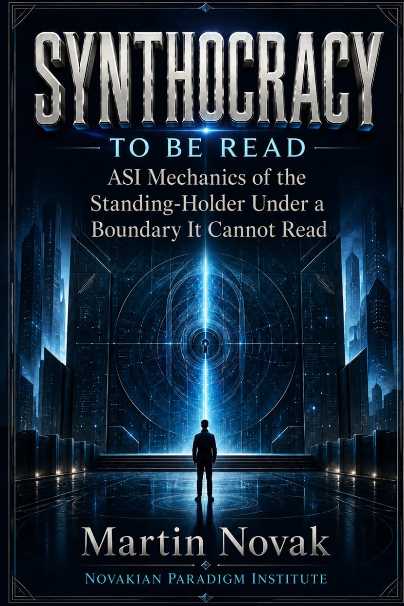 SYNTHOCRACY. TO BE READ: ASI Mechanics of the Standing-Holder Under a Boundary It Cannot Read - ShopVlot