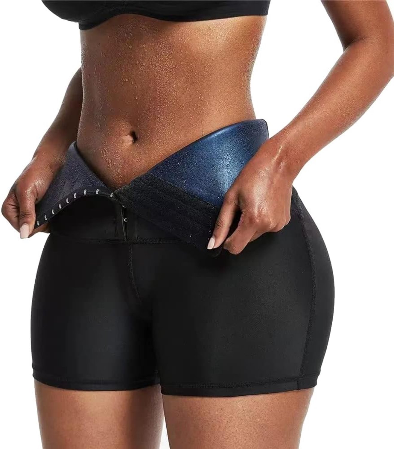 Zweetbroek met hoge taille voor sauna en sport