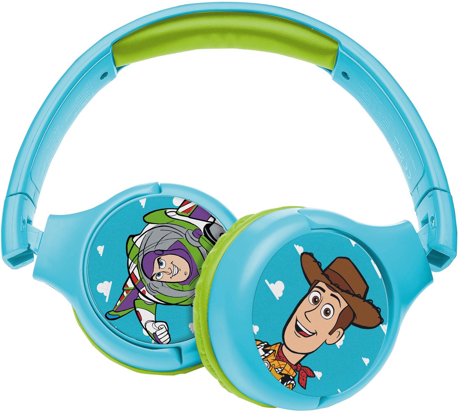 2-in-1 Bluetooth® en Bedrade comfortabele opvouwbare Koptelefoon met veilige volumebeperking speelgoed Story Design