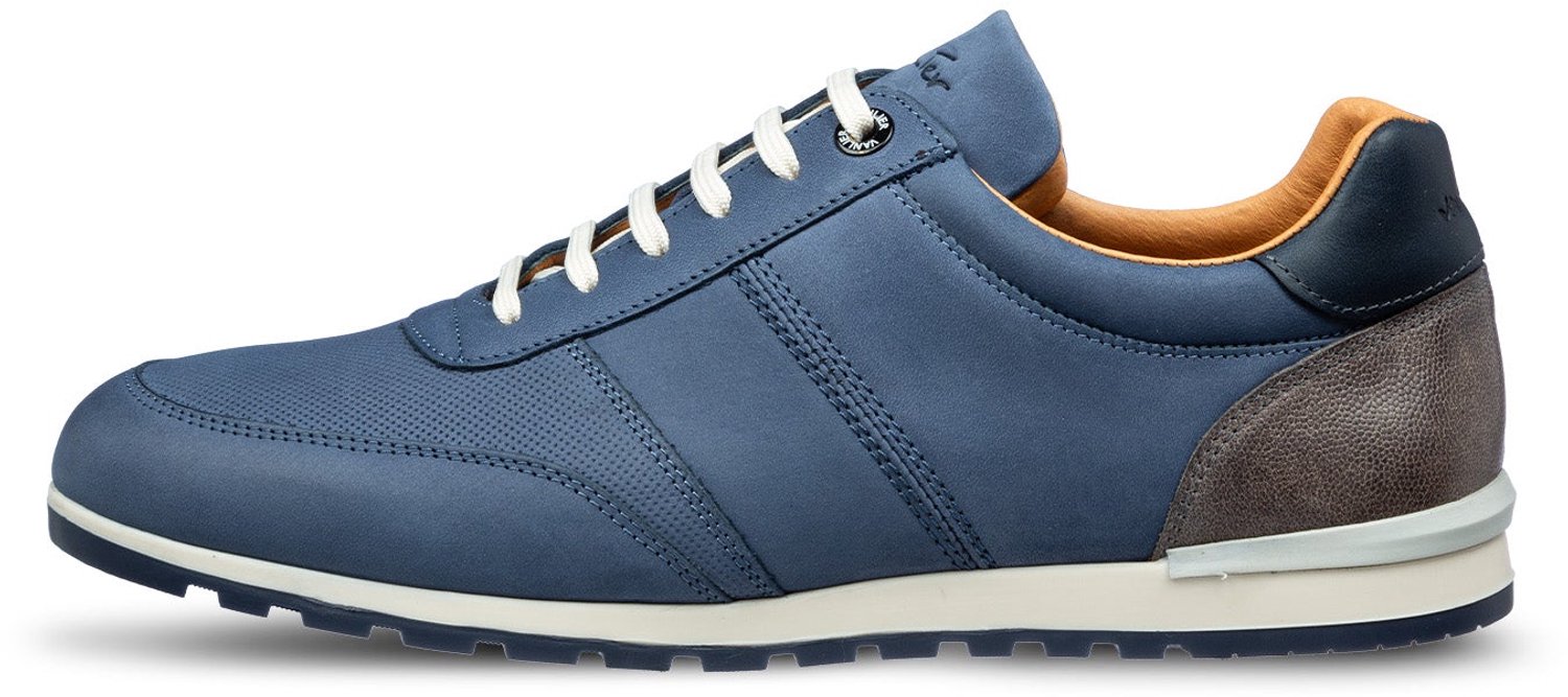 VANLIER - Heren Schoenen Anzano - Blauw - Maat 39