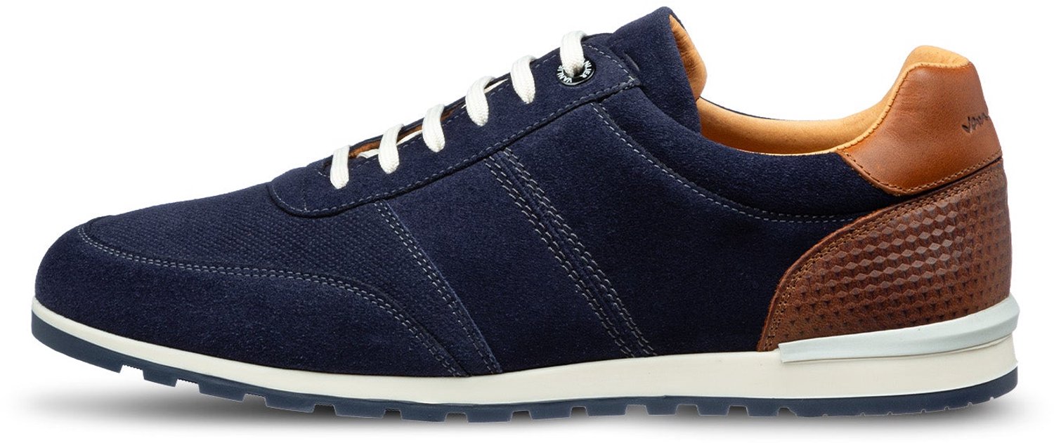 VANLIER - Heren Schoenen Anzano - Blauw - Maat 40