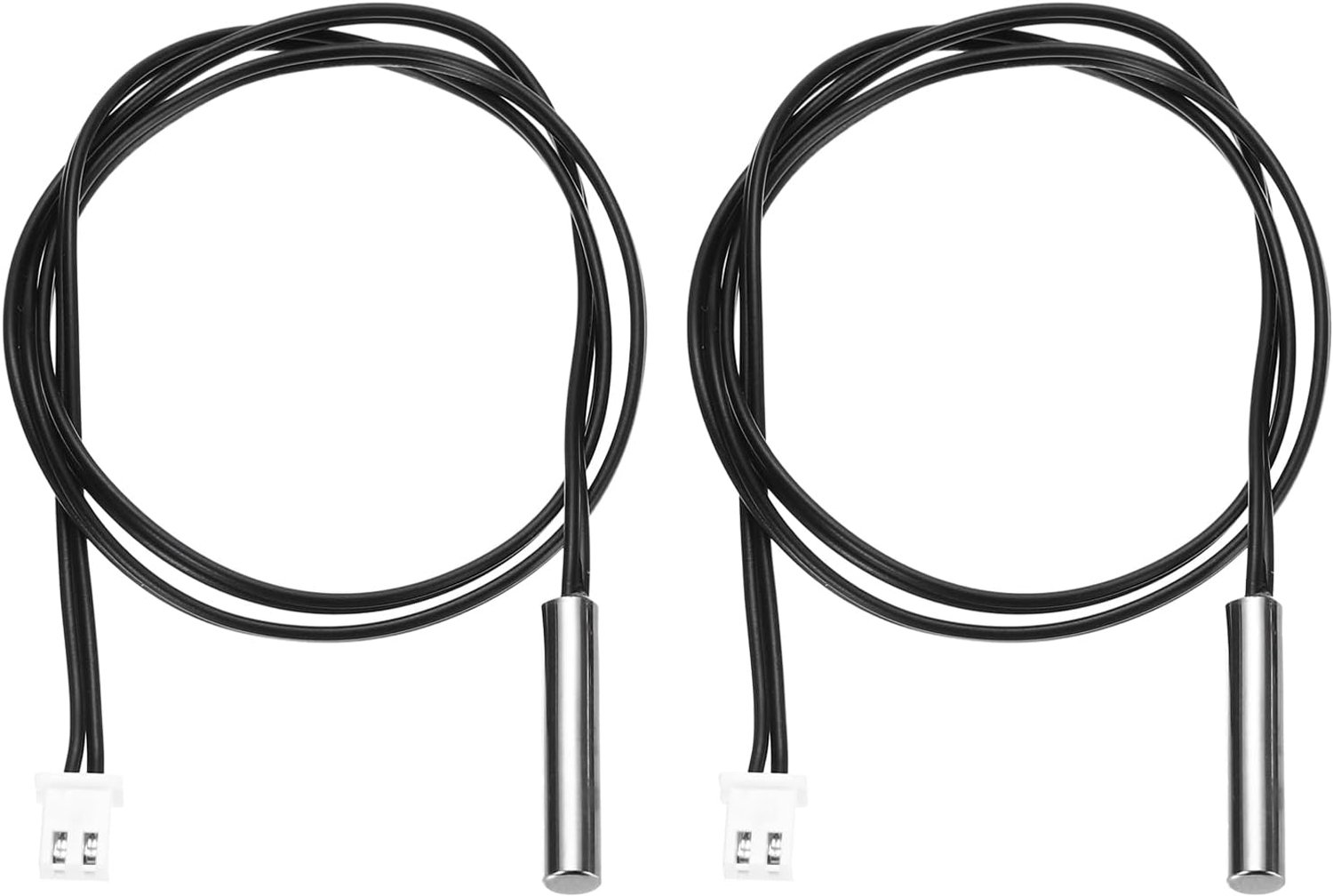 thermosensor 5K NTC - 2 stuks roestvrij staal - snelle temperatuurmeting - ideaal voor airconditioners - Vemera