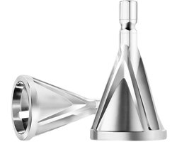 afschuiningsgereedschap HSS - 1/4 inch zeskantschacht - zilver - verwijder beschadigde schroeven - ServiceTopper