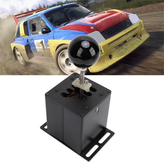 6 R PC USB Simulator Shifter - Realistische Gaming Shifter - Zwart - Schakelen als een Pro - Compatibel met G29 G27 G25 G920 T300RS GT van Thrustmaster — afbeelding 3