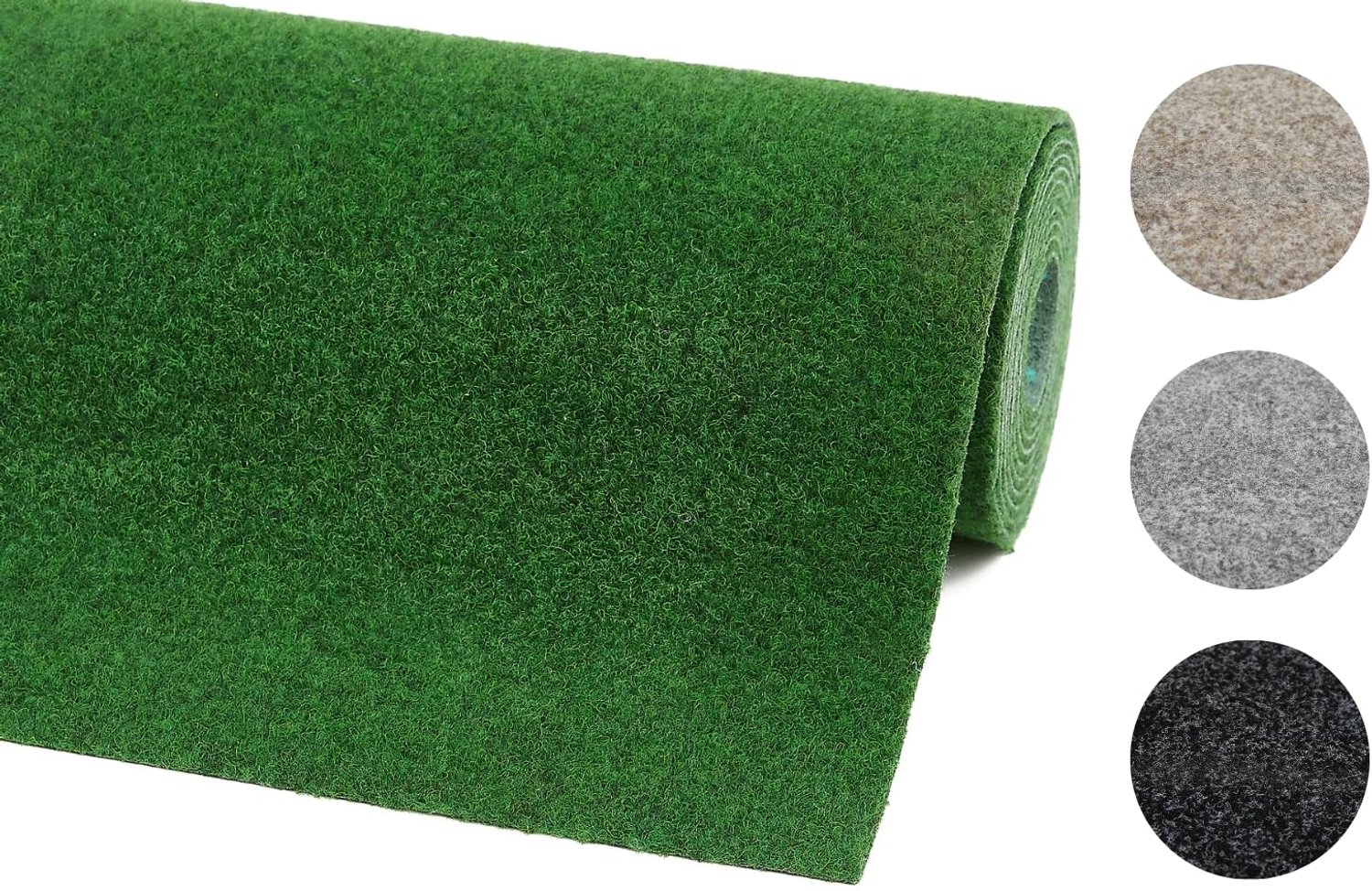 Kunstgras Tapijt met Noppen 133 x 300 cm Groen
