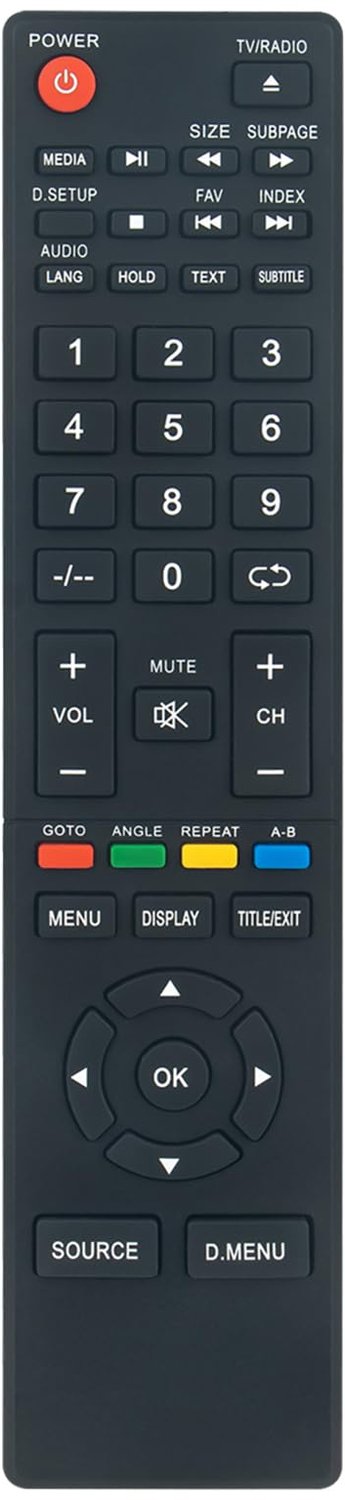 Vervangende Afstandsbediening Compatibel met LINSAR TV