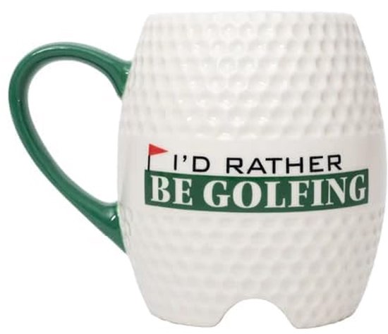 Golf Mok Set - Inclusief Pen en 3 Golfballen - Wit — afbeelding 3