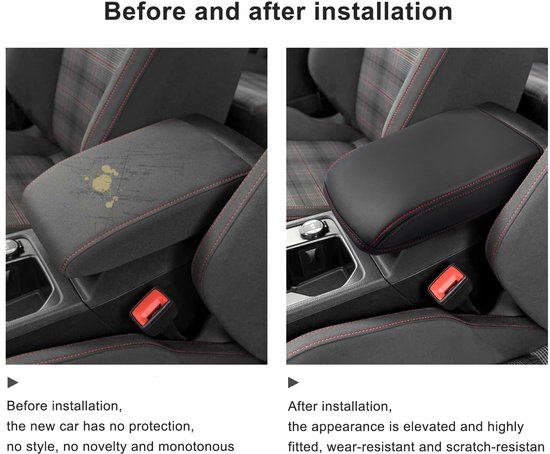 Armsteunhoes voor VW Golf 8 (2020-2023) van Leer — afbeelding 3