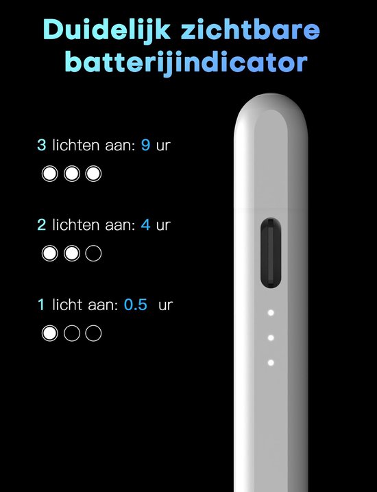 iPad Pen met Snelle Oplaadfunctie en Palm Rejection — afbeelding 4