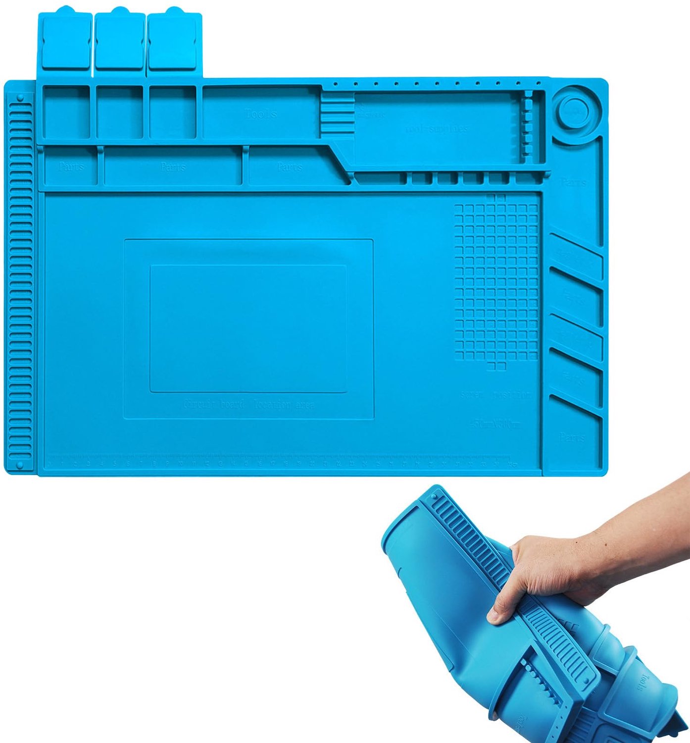 Anti-Statistische Soldermat van 45 x 30 cm