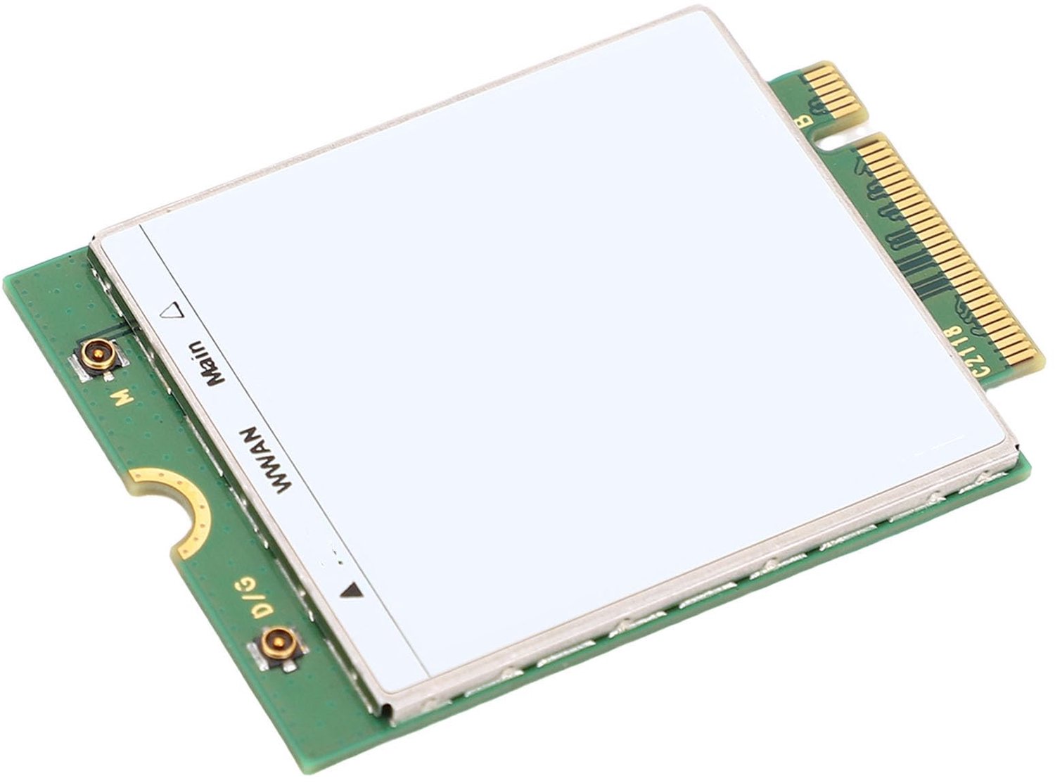 WWAN-kaartmodule LTE 4G - M.2 Interface 30x42mm - Hoge Snelheid - SIM-sleuf - Compatibel met 3500/5300/5400/5490/5500/5590/7390 - Onderdeelnummer L850-GL - Netwerkkaart