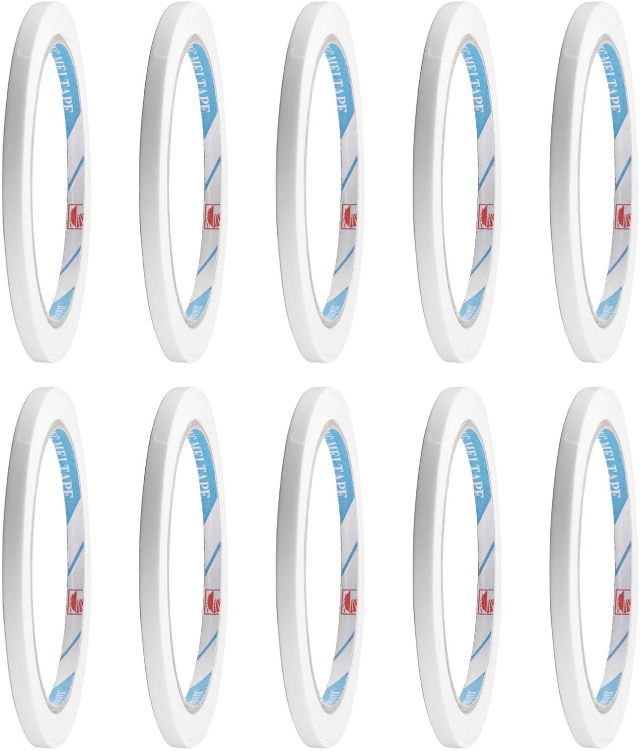 Dubbelzijdige Lijmtape 10 Rollen 5 mm x 15 m