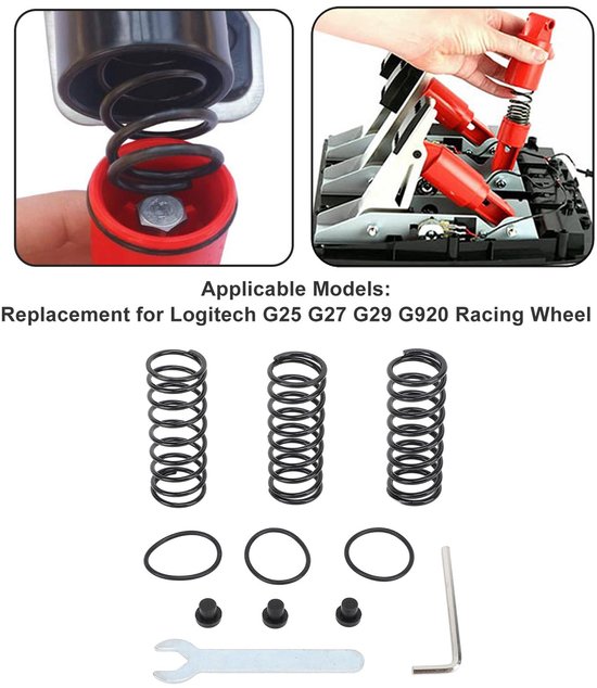 Upgrade Rempedaal Veer Kit voor Racing Wheel van upgrade — afbeelding 2