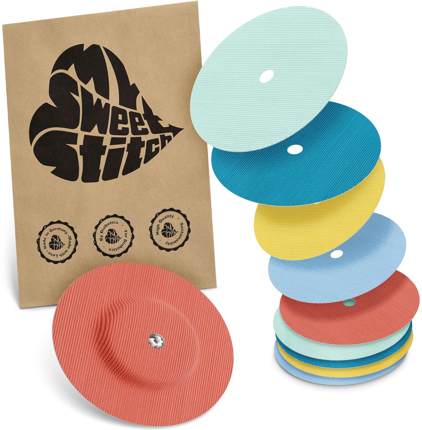 Plakband voor Freestyle Libre 1 & 2 Sensor met Ventilatiegat
