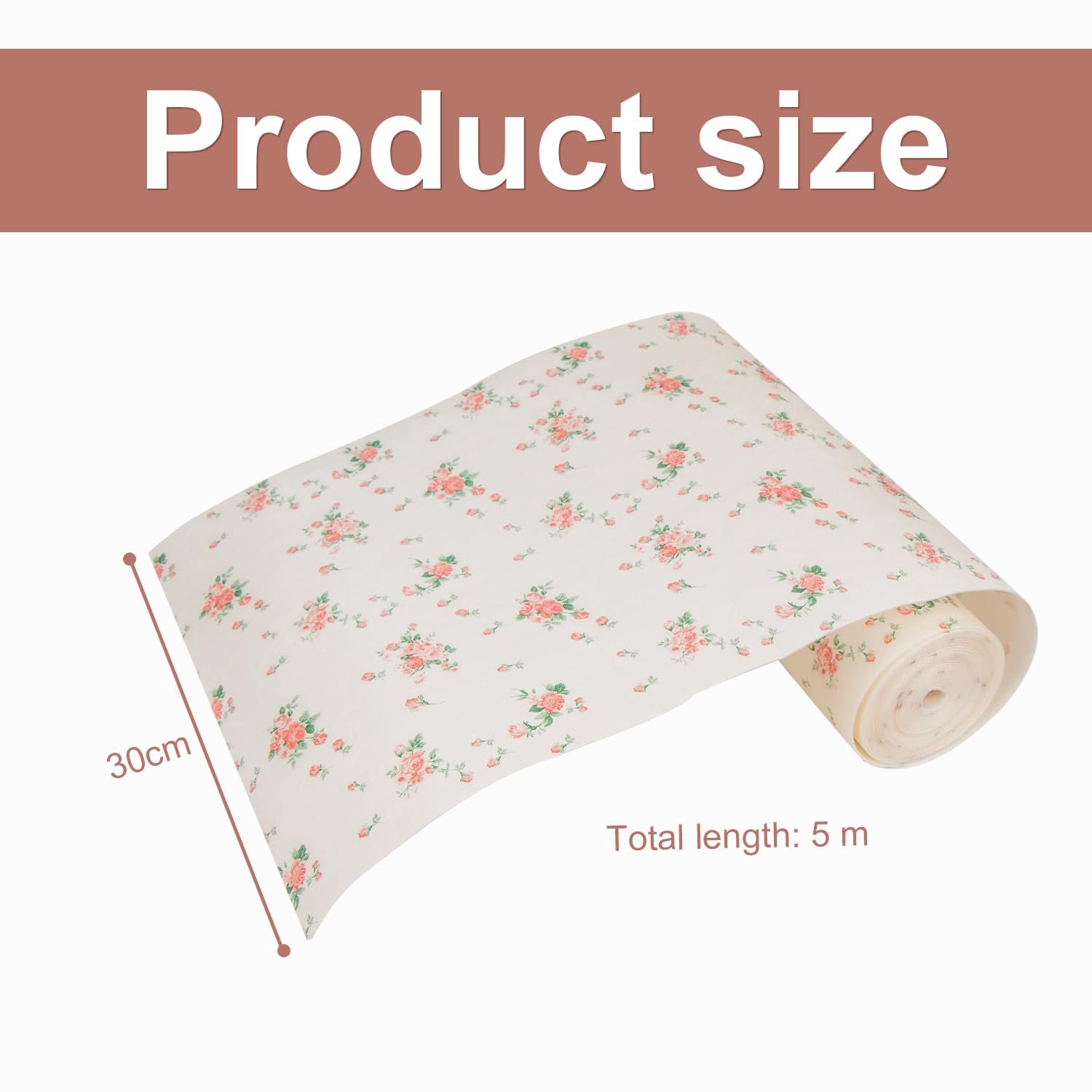 Schubladenmat 30 x 500 cm - Antislipmat - Koelkastmat - Keukenlademat - Vuilbestendig - Waterdicht oppervlak - Keukenmat