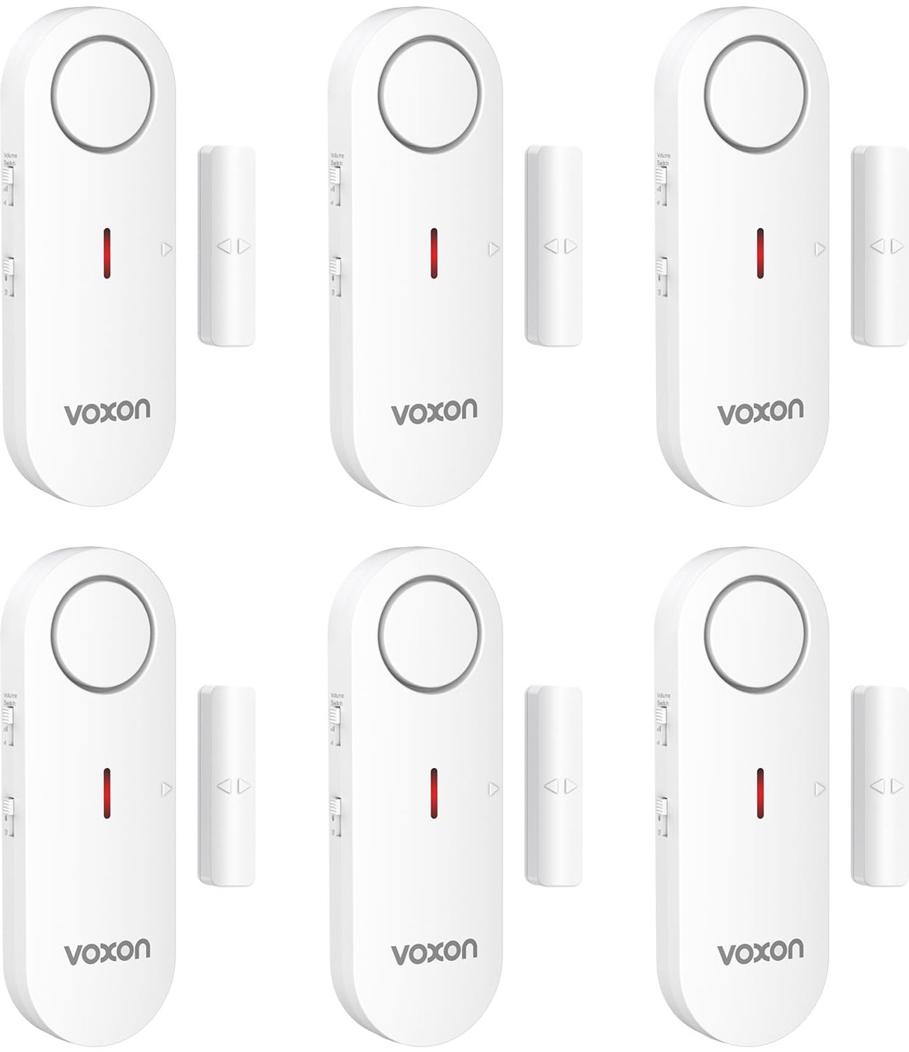 2-in-1 Deuralarm en Raamalarm met Sirene