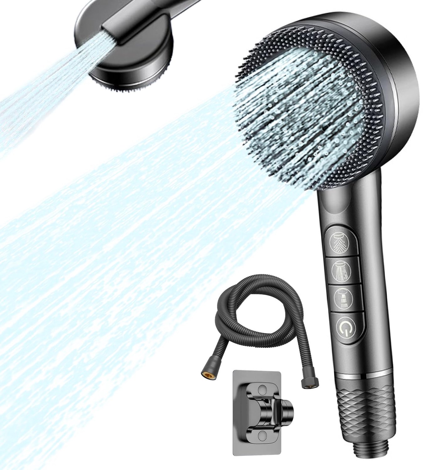 Handdouche met Filter en 4 Sproeimodi